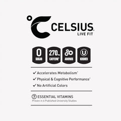CELSIUS Essentials™ Sparkling Grape Slush, Sugar Free Performance Energy Drink, Can, 16 Fl Oz (Pack of 12)