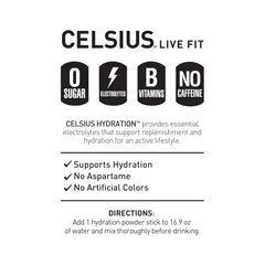 CELSIUS Hydration™ Lemon Lime, Sugar Free Electrolyte Hydration Drink Mix (Pack of 14)