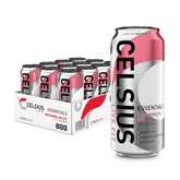 CELSIUS ESSENTIALS⢠Sparkling Watermelon Ice, Sugar Free Performance Energy Drink, 16 Fl Oz (Pack of 12)