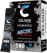 CELSIUS HYDRATION⢠Arctic Cherry, Sugar Free Electrolyte Hydration Drink Mix (Pack of 14)