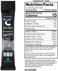 CELSIUS HYDRATION™ Arctic Cherry, Sugar Free Electrolyte Hydration Drink Mix (Pack of 14)