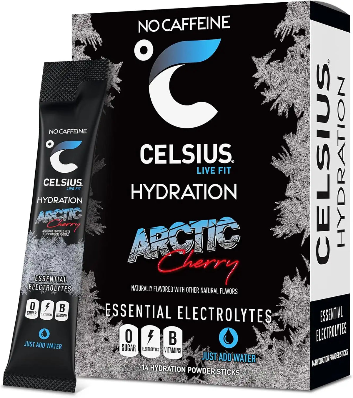 CELSIUS HYDRATION™ Arctic Cherry, Sugar Free Electrolyte Hydration Drink Mix (Pack of 14)