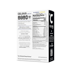 CELSIUS On The Go Blueberry Lemonade, Sugar Free Energy Drink Mix (14 Sticks per Pack)
